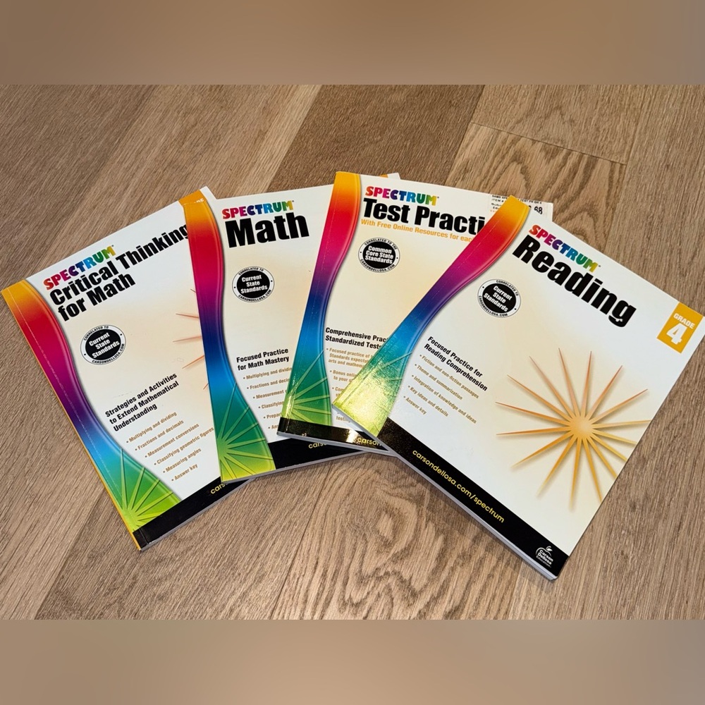 Spectrum Educational Workbooks Set